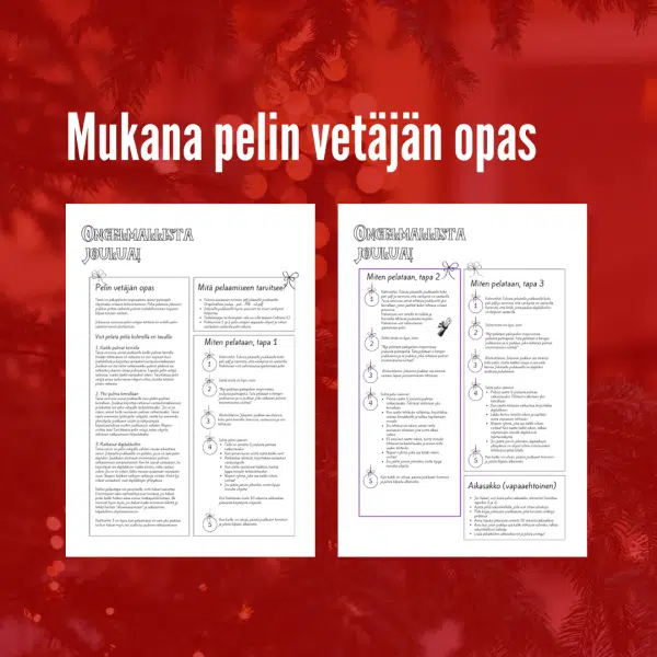Ongelmallista joulua! -ohjelmaa pikkujouluun - Image 3