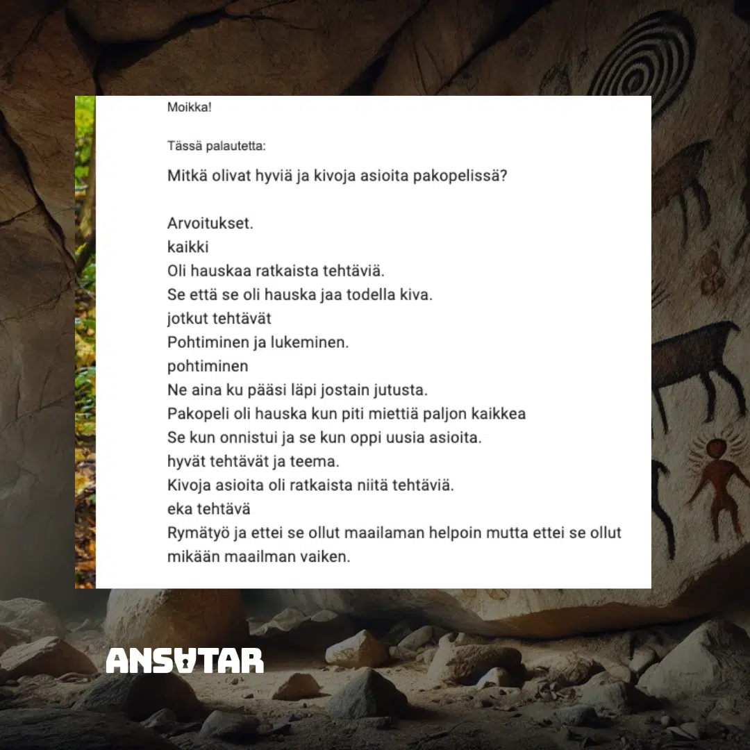 Opettajille: Rehtorin aikakone - pakopeli Suomen esihistoriasta - Image 3
